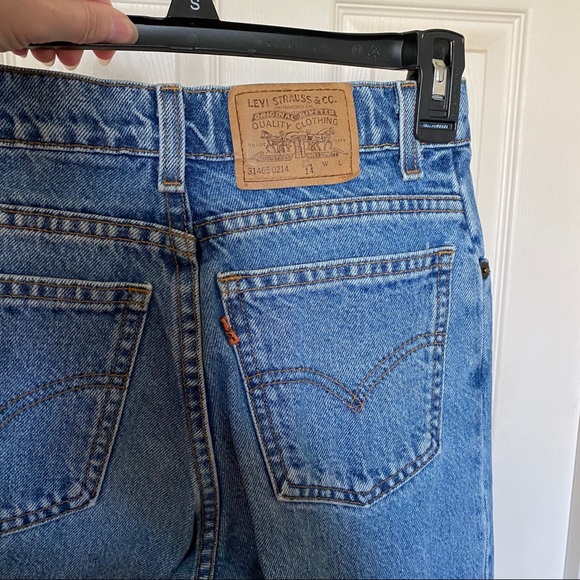 Vintage size 14 slim Levi’s jeans - Picture 4 of 10